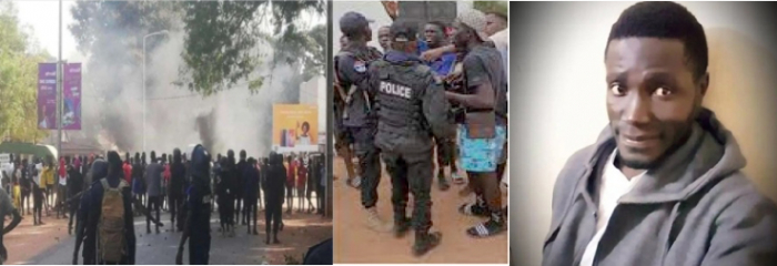 Furious mob in Bakau set police station ablaze as missing taxi driver found dead 
