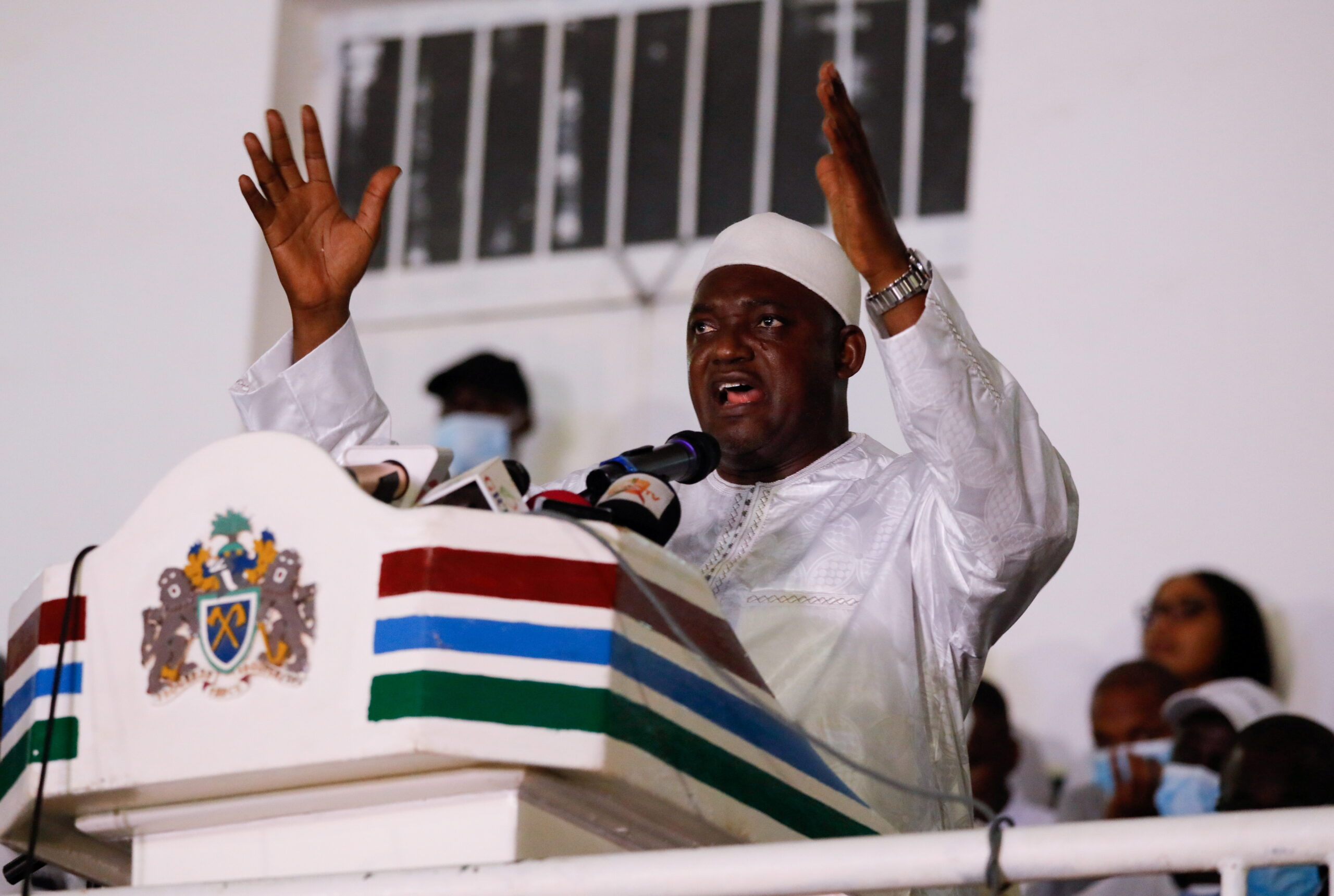 President Barrow urge people of Foni to accept his presidency 