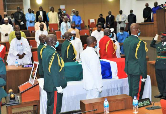 Tears as nation bids farewell to VP Joof 