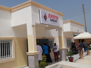 A multi-million dollar cardiology unit is opened by EFSTH